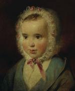 Portrat der Prinzessin Sophie von Liechtenstein (1837-1899) im Alter von etwa eineinhalb Jahren